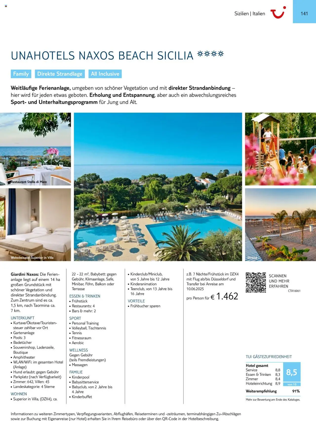Aida - Südeuropa & Nordafrika 2025/26 – gültig ab 01.01.2025 | Seite: 141 | Produkte: Babybett