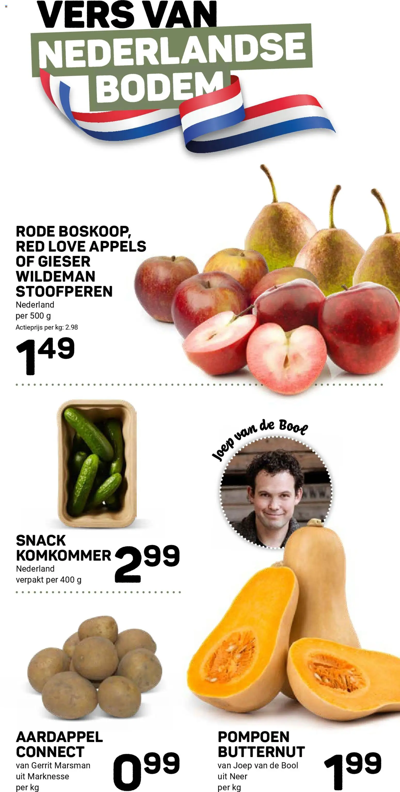 {H1} | Pagina: 11 | Producten: Pompoen, Aardappel, Komkommer, Appels