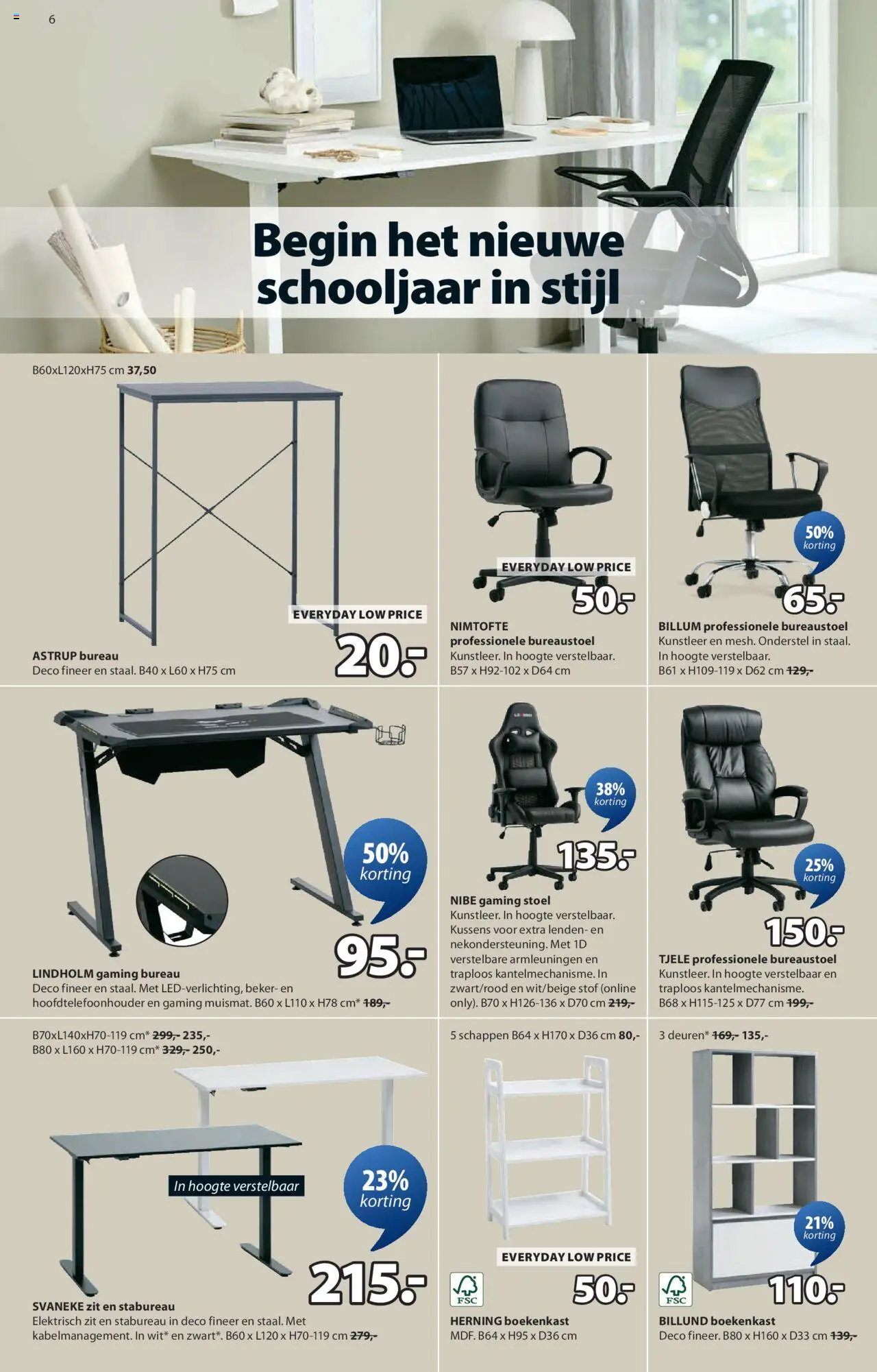  | Pagina: 7 | Producten: Boekenkast, Kussens, Stoel, Beker