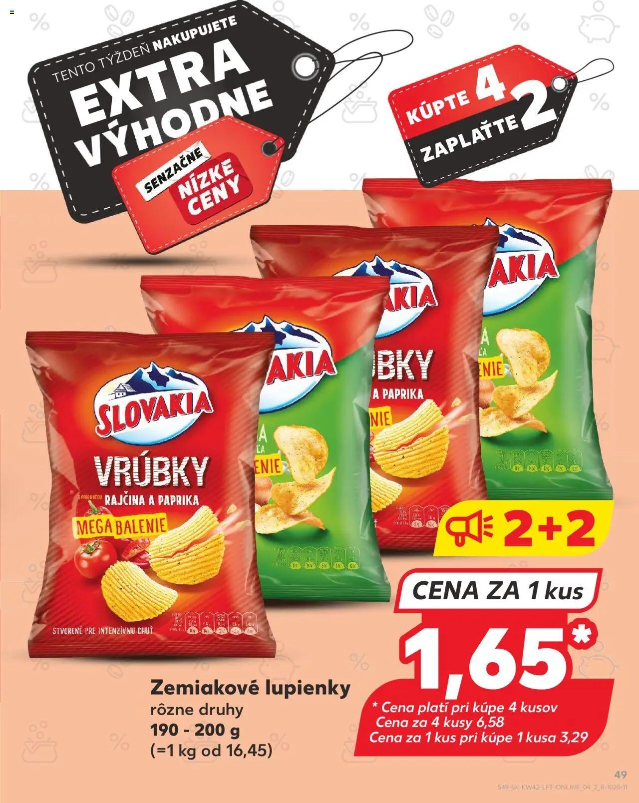 Nové Kaufland akcie – leták je platný od 16.10.2025 | Strana: 49 | Produkty: Paprika