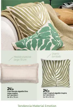 Vista previa Leroy Merlin catálogo Decoración válido desde el 12.03.2026 | Página: 22 | Productos: Cojín