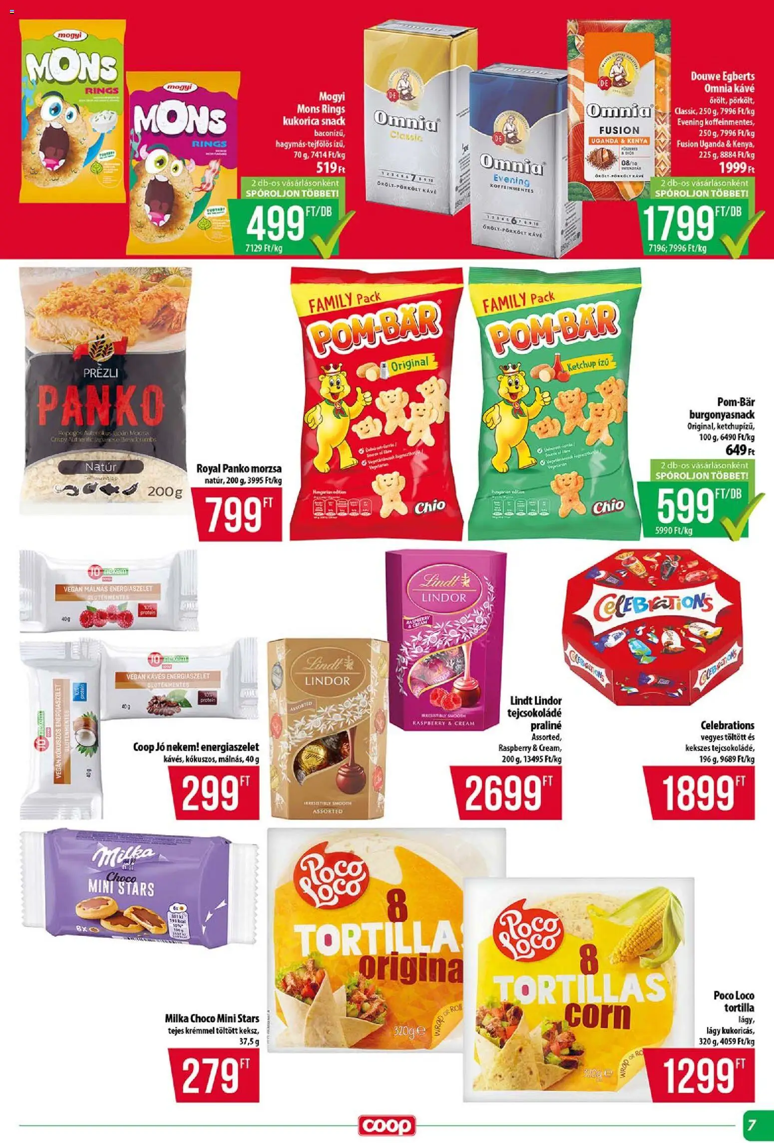 COOP akciós ujság - amely érvényes a következő dátumtól: 12.02.2026 | Oldal: 7