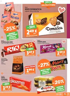 Katalog Studenac - Pregled kataloga iz trgovine Studenac, vrijedi od 29.10.2025 | Stranica: 27 | Proizvodi: Čokolada, Keks, Napolitanke, Ferrero Rocher