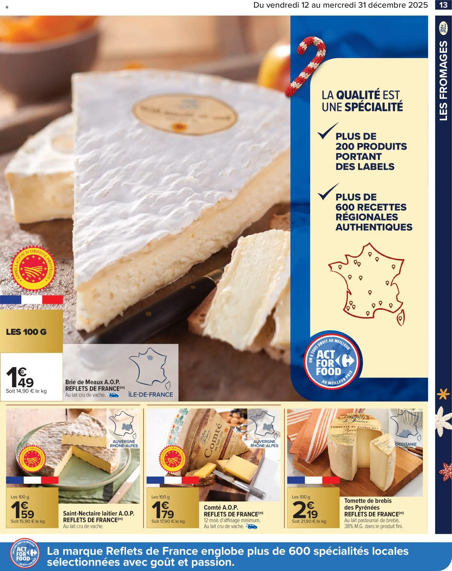 {H1} | Page: 15 | Produits: Lait, Brie