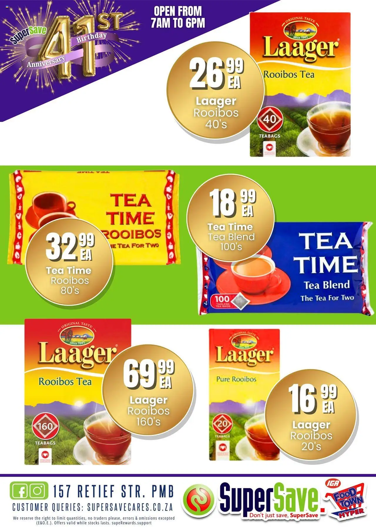 New Super Save catalogue – valid from 16.09.2025 | Page: 67 | Products: Tea