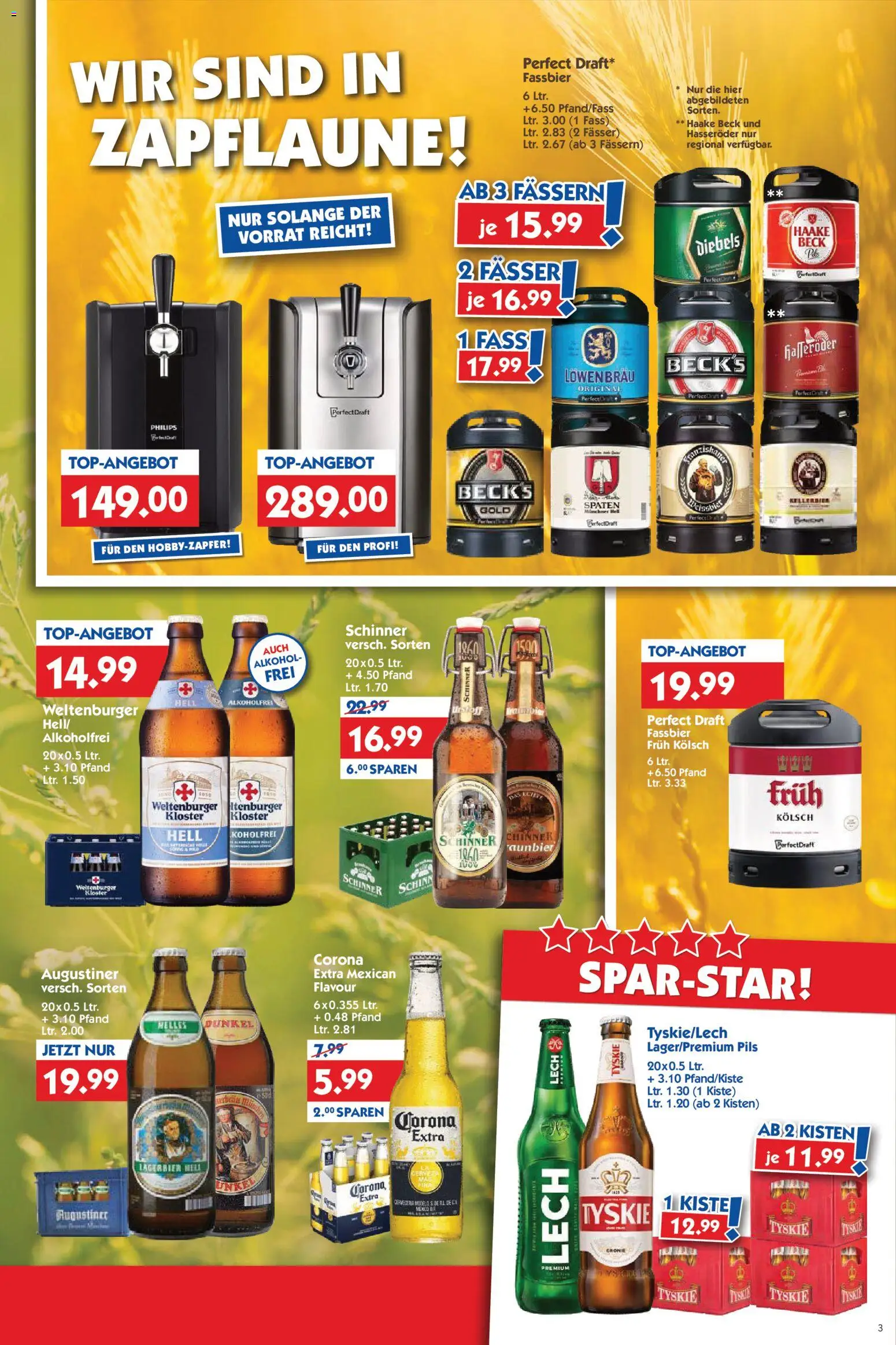 HOL’AB! Prospekt 	 – gültig ab 27.04.2026 | Seite: 3 | Produkte: Philips, Tyskie, Diebels, Hasseröder