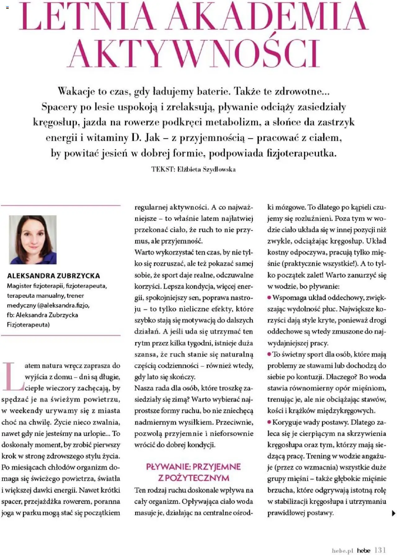 Hebe Gazetka - Magazyn od 01.07.2025 | Strona: 131 | Produkty: Woda
