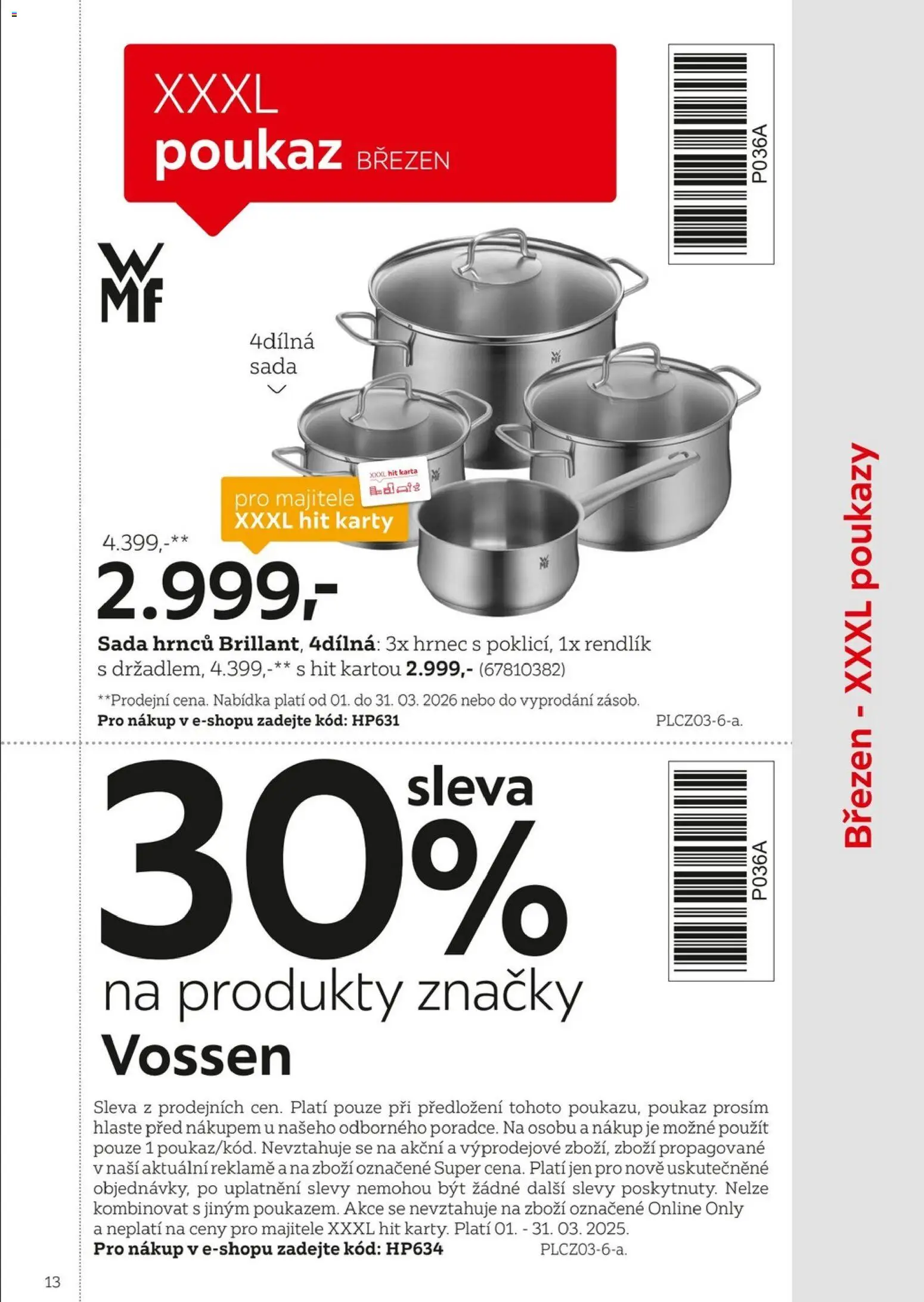 XXXLutz leták - Být věrným zákazníkem se vyplatí od 01.02.2026 | Strana: 13 | Produkty: Sada hrnců, Hrnec, Karty, Rendlík
