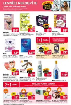 Náhled letáku TETA Drogerie leták od 06.11.2025 | Strana: 17 | Produkty: Kondomy, Alpa, Durex, Inkontinenční vložky