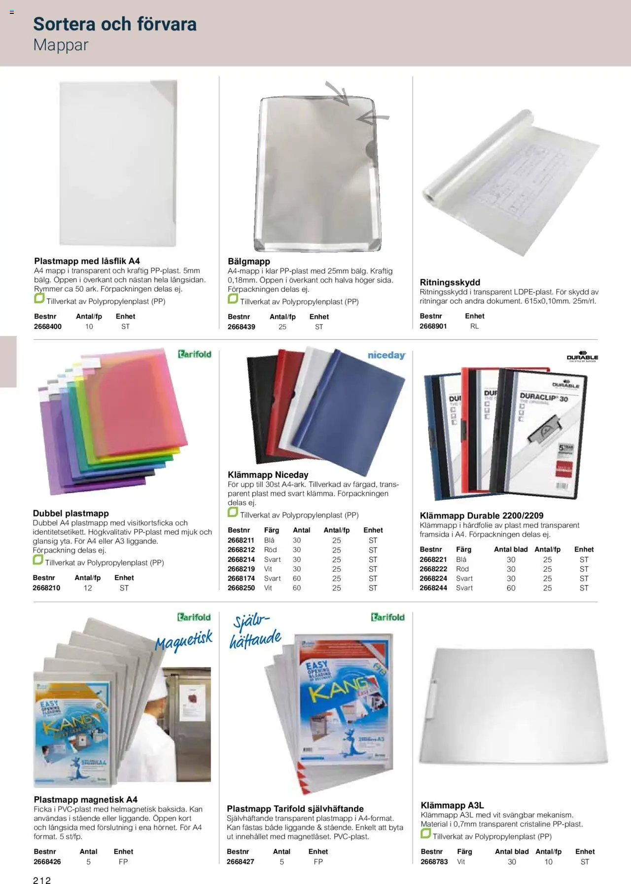Office Depot reklamblad aktuell från 15.02.2024 | Sida: 214 | Produkter: Mapp
