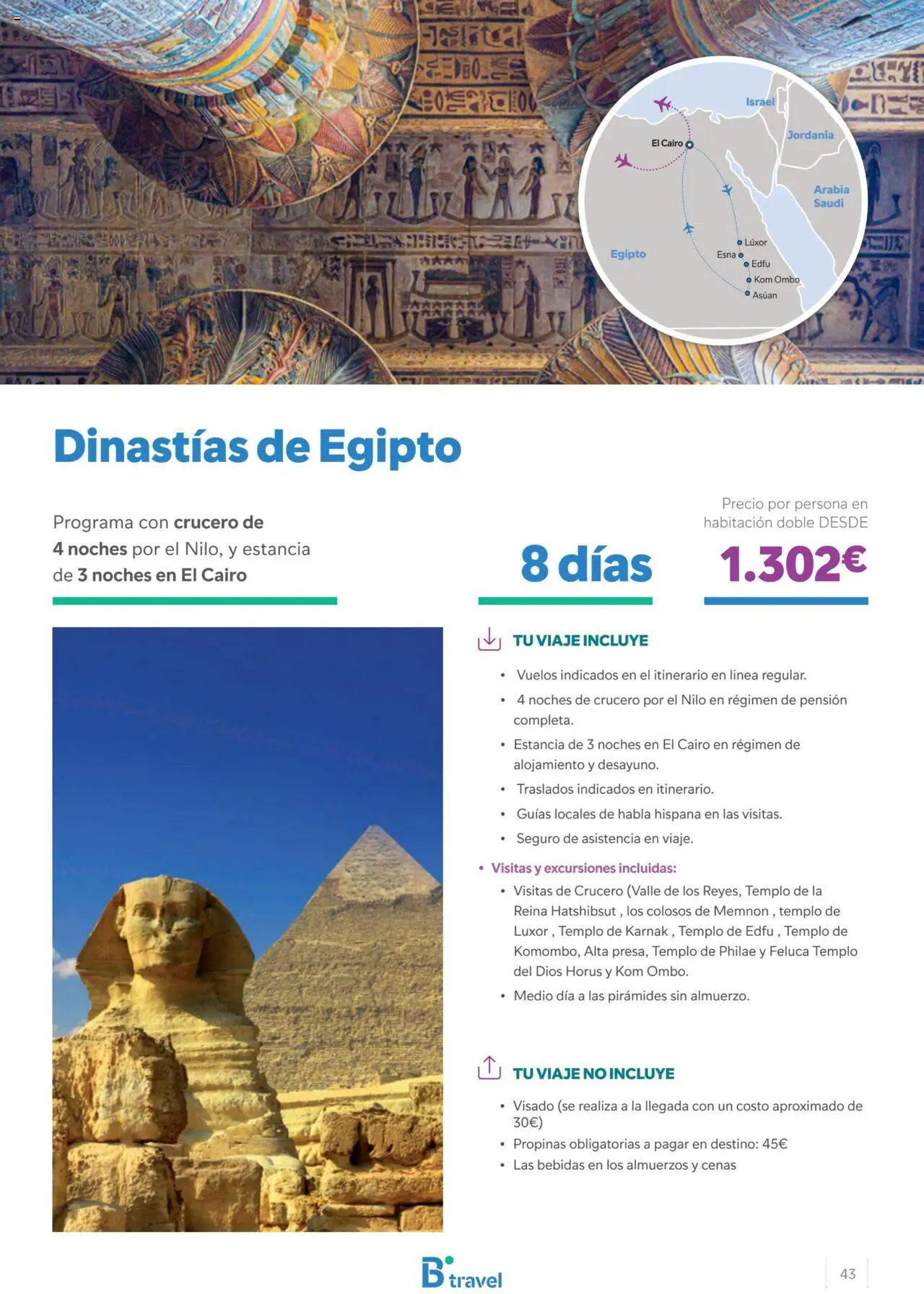 B the travel brand Egipto │ válido desde el 15.04.2024 | Página: 43