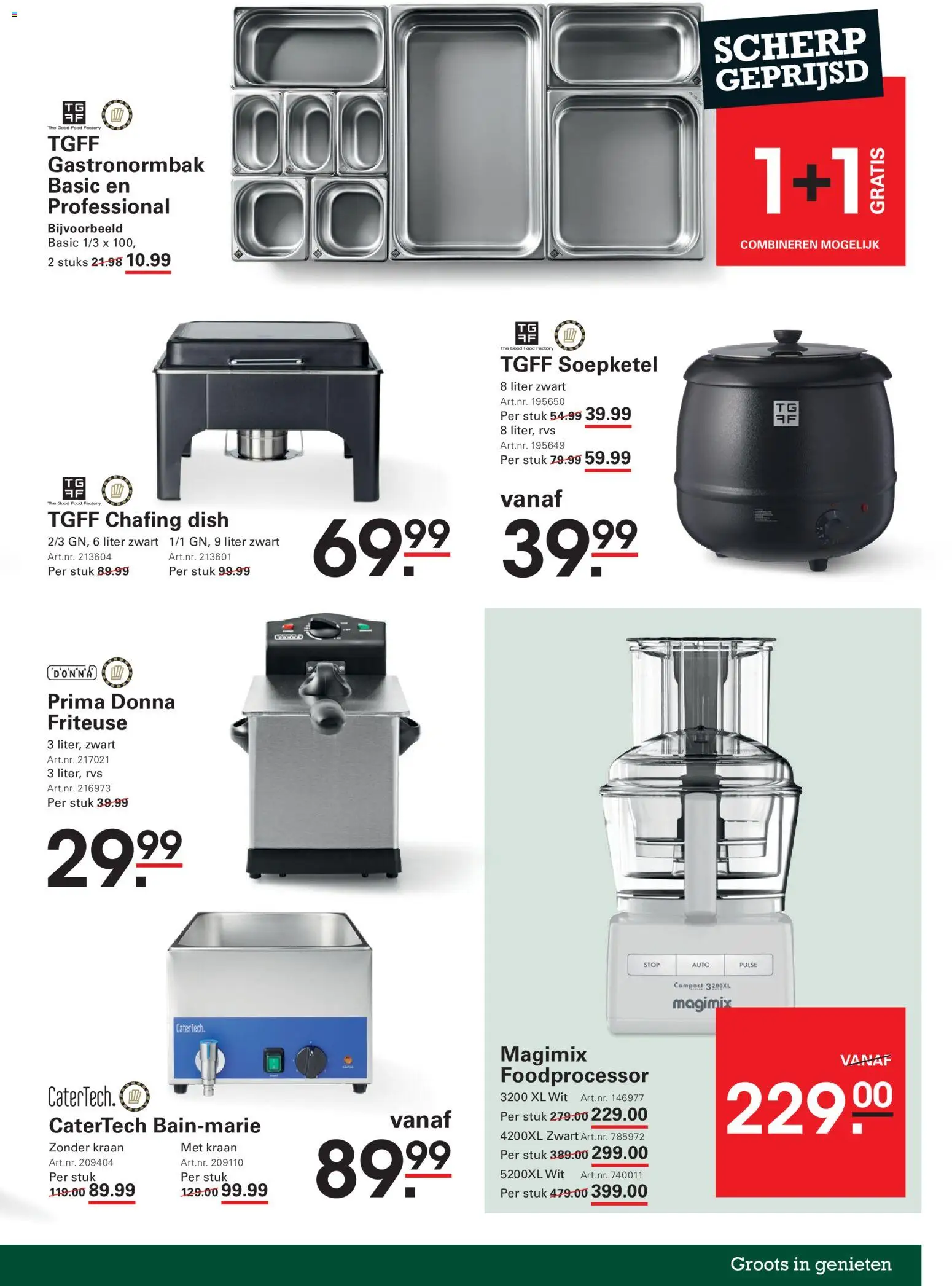 {H1} | Pagina: 5 | Producten: Friteuse