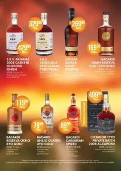 Al.Capone Gazetka od 08.09.2025 | Strona: 13 | Produkty: Rum, Zacapa, Finish