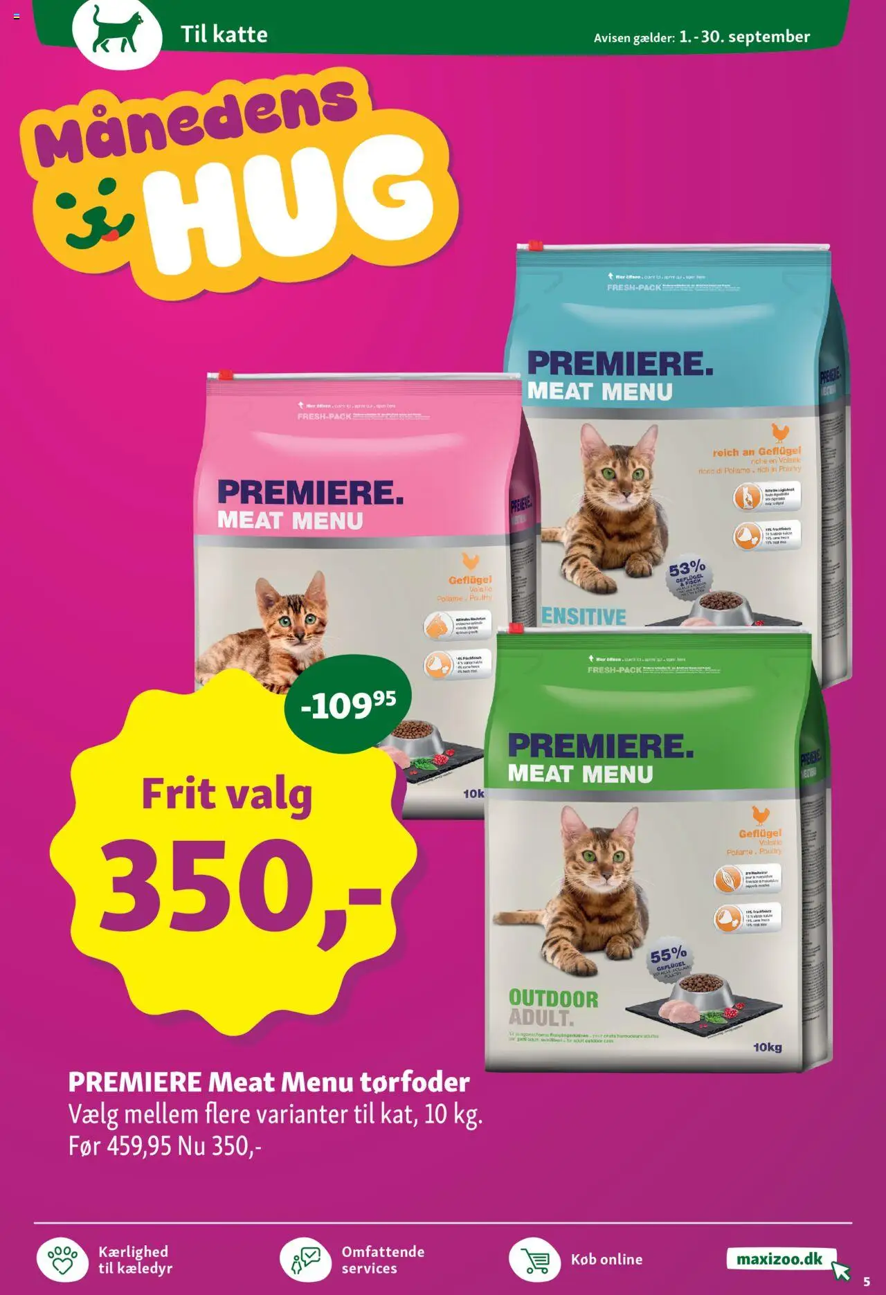 Maxi Zoo Tilbudsavis gyldig fra 01.09.2025 | Side: 5 | Produkter: Ur