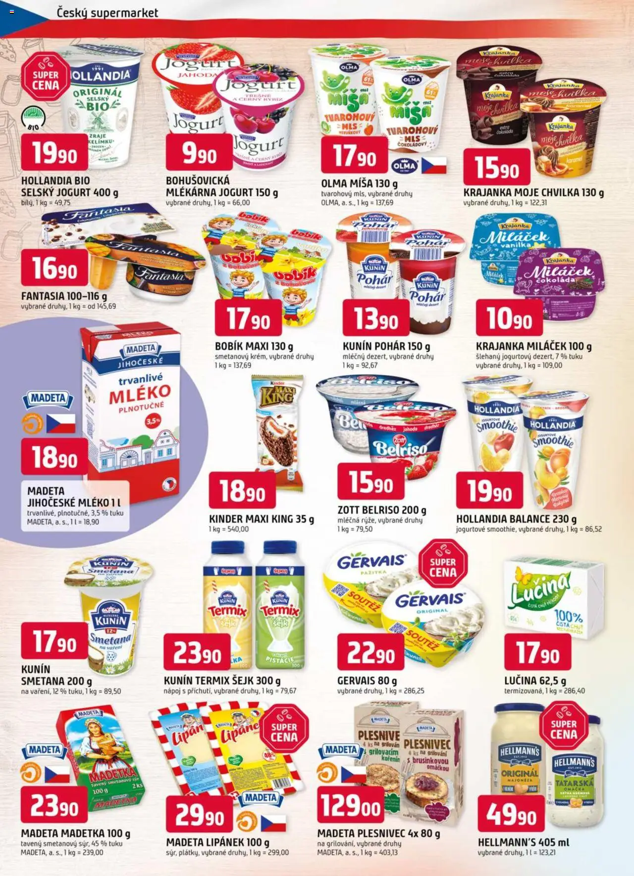 Trefa leták od 30.07.2025 | Strana: 4 | Produkty: Lipánek, Grilování, Majonéza, Hollandia