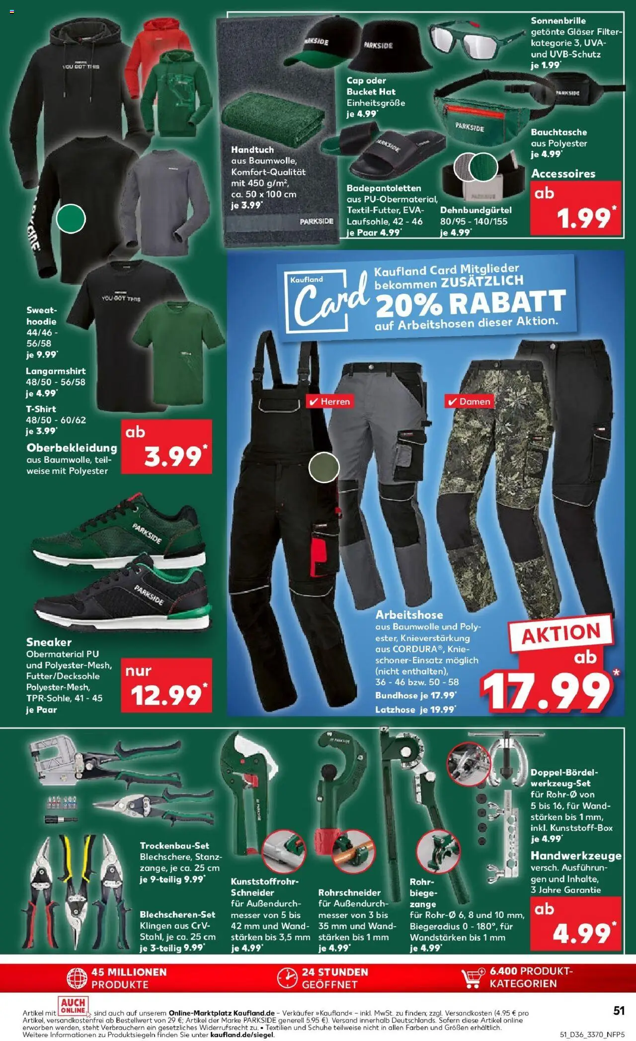 Kaufland prospekt Berlin	 – gültig ab 07.09.2025 | Seite: 51 | Produkte: Cutter, Langarmshirt, T-Shirt, Hoodie