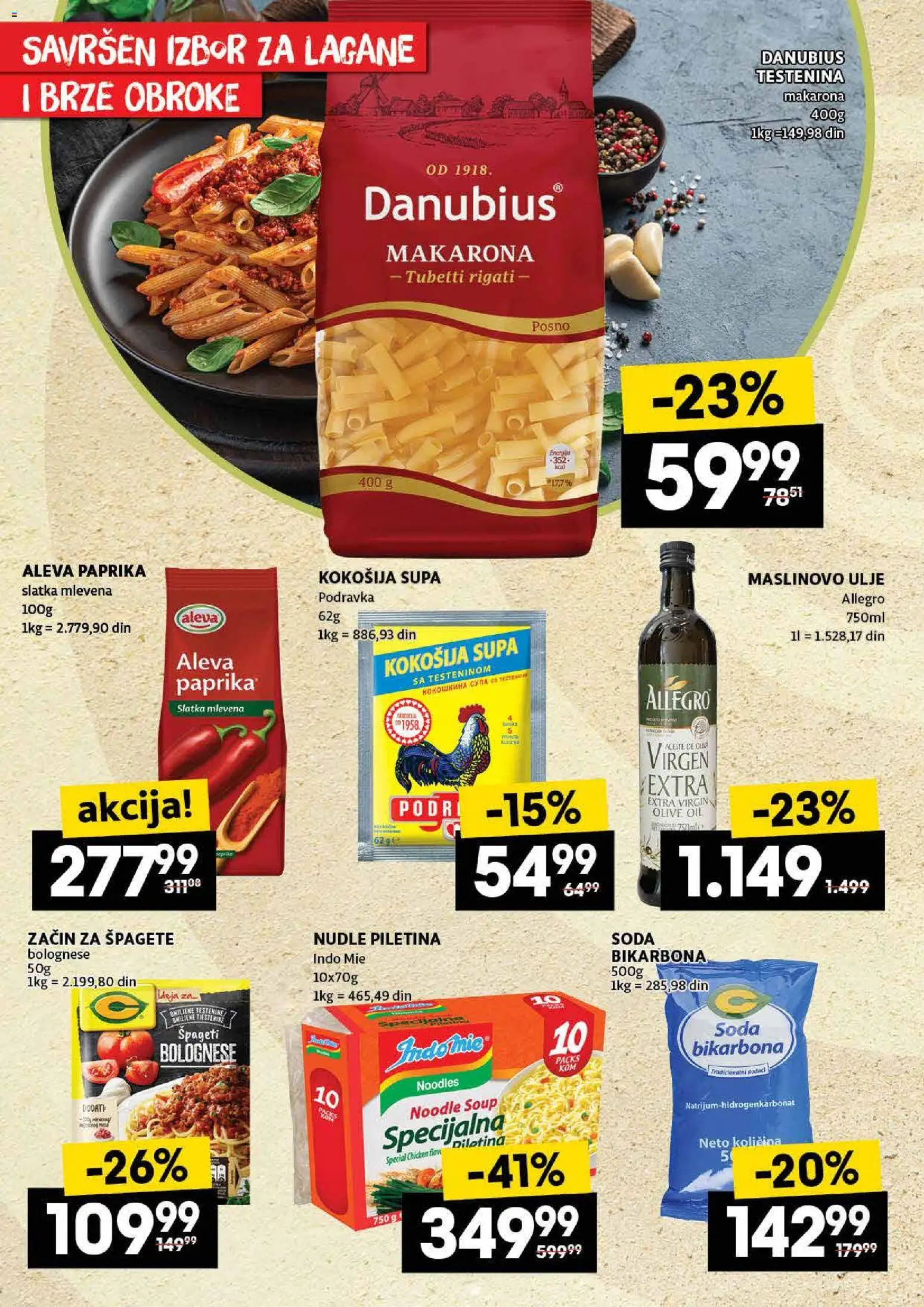 Idea katalog - važi od 30.10.2025 | Strana: 16 | Proizvode: Paprika, Podravka, Piletina, Nudle