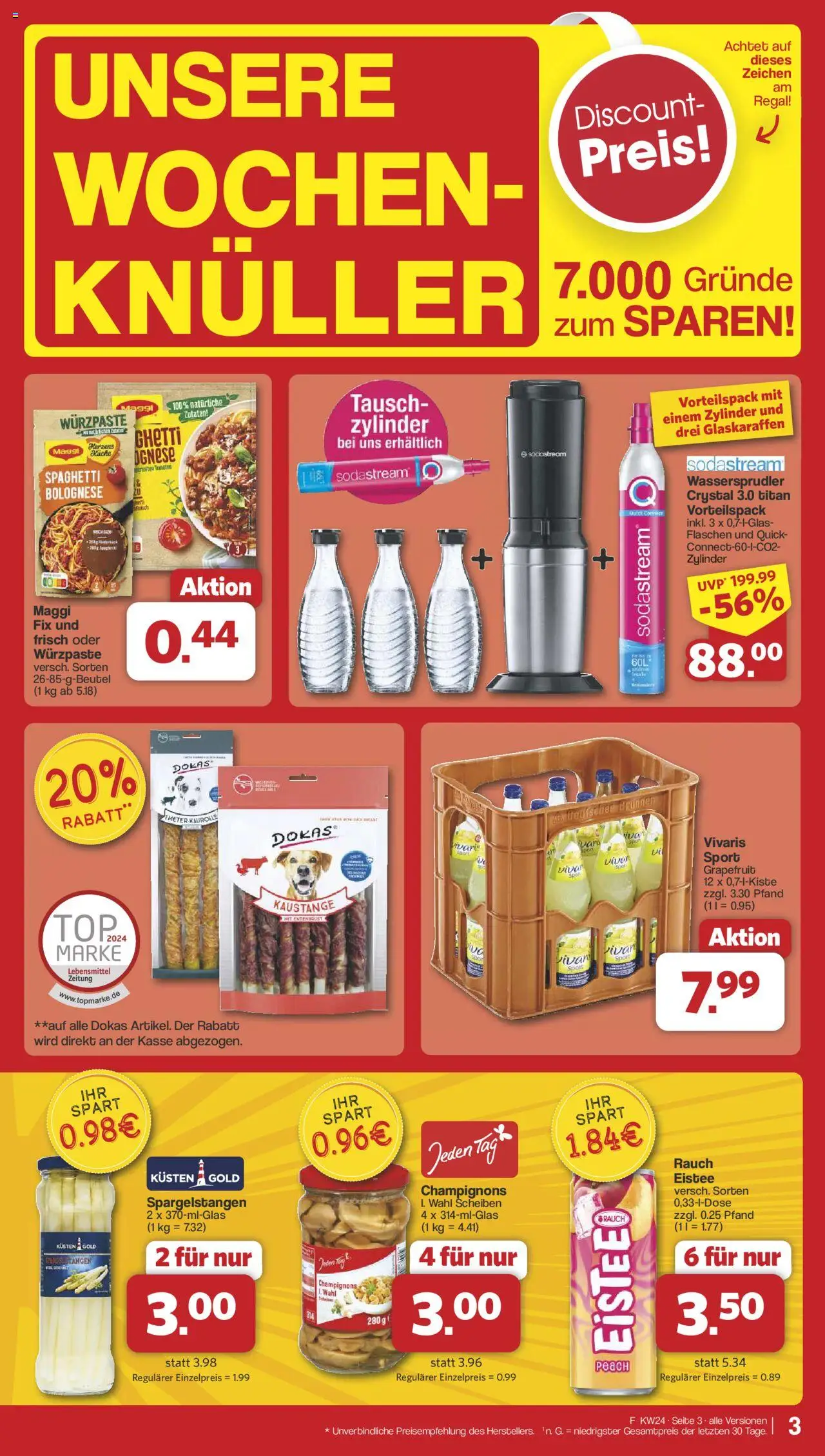Famila Nordwest Prospekt 	 - gültig ab dem 10.06.2025 | Seite: 3 | Produkte: Maggi, Champignons, Grapefruit, Maggi fix