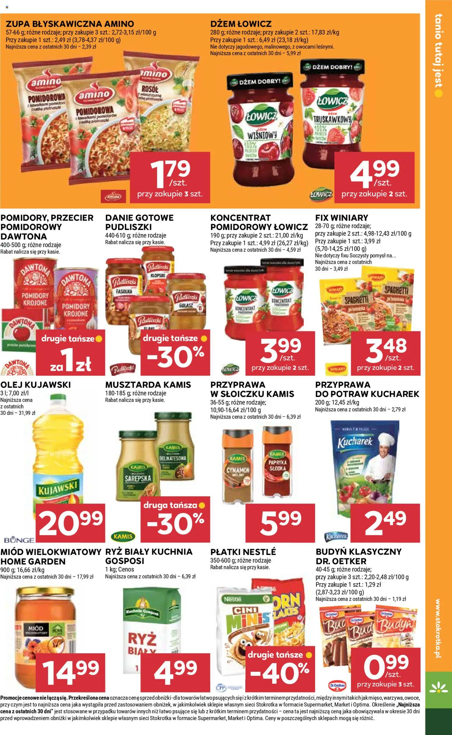 Stokrotka Gazetka od 15.01.2026 | Strona: 17 | Produkty: Stokrotka, Olej kujawski, Zupa, Pomidory