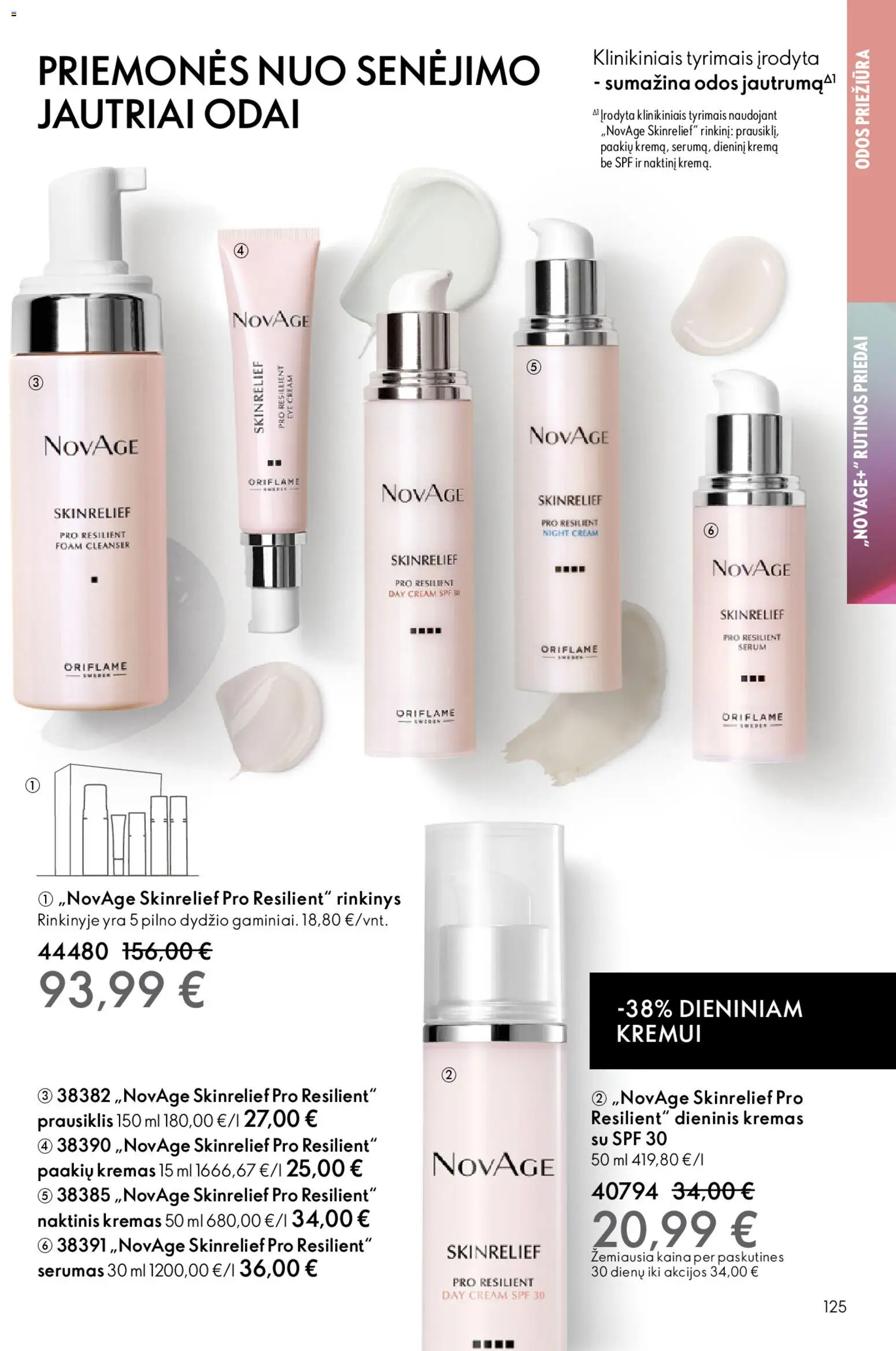 Oriflame akcijos nuo 18.02.2026 | Puslapis: 125 | Prekių: Kremas, Prausiklis