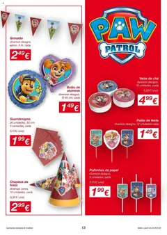 Pré-visualização KIK - folheto  válido de 21.09.2025 | Página: 13 | Produtos: Guardanapos, Chá, Velas