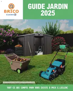 Brico E.Leclerc - Prévisualisation de Brico E.Leclerc Guide jardin | Varennes sur seine valide à partir de 18.02.2025