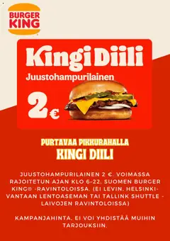 Burger King-mainoslehti voimassa 13.10.2025 alkaen | Sivu: 3