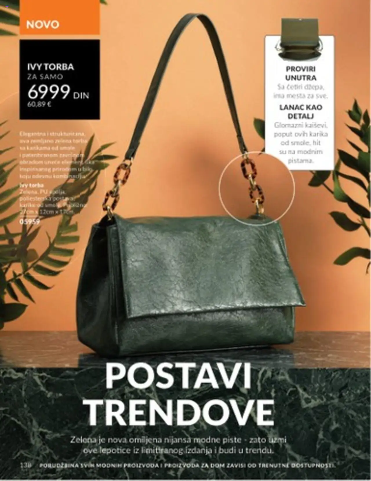 AVON katalog - važi od 01.07.2025 | Strana: 138 | Proizvode: Torba, Torta