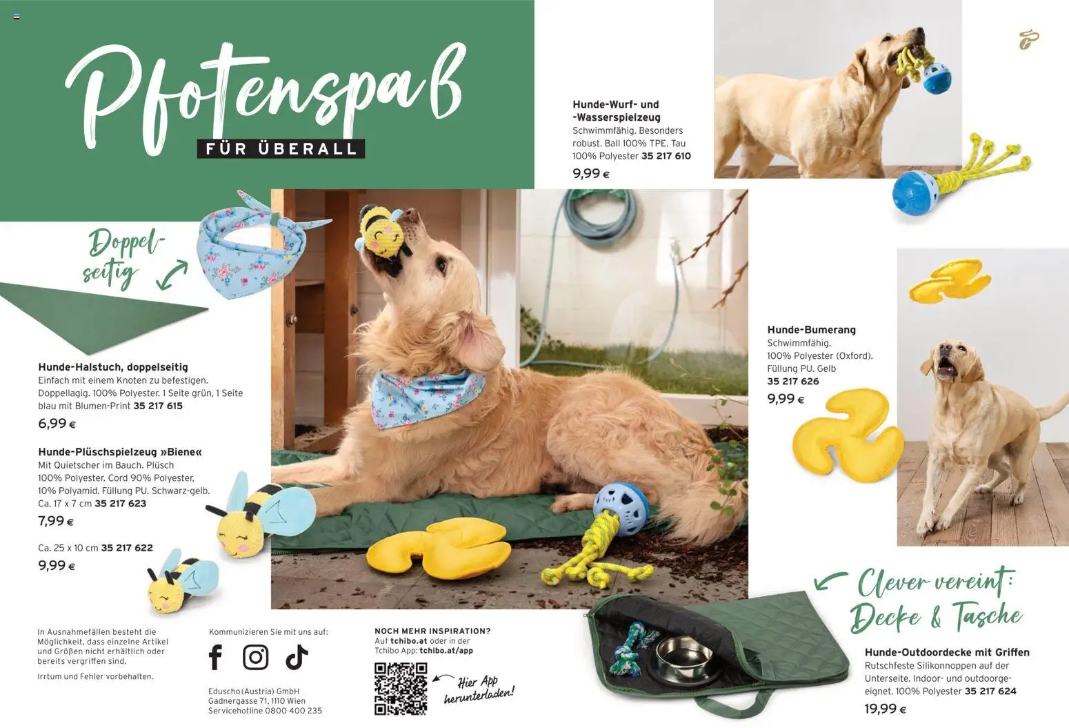 Tchibo Eduscho Tchibo Magazin gültig ab 01.04.2026 | Seite: 14 | Produkte: Tasche, Decke