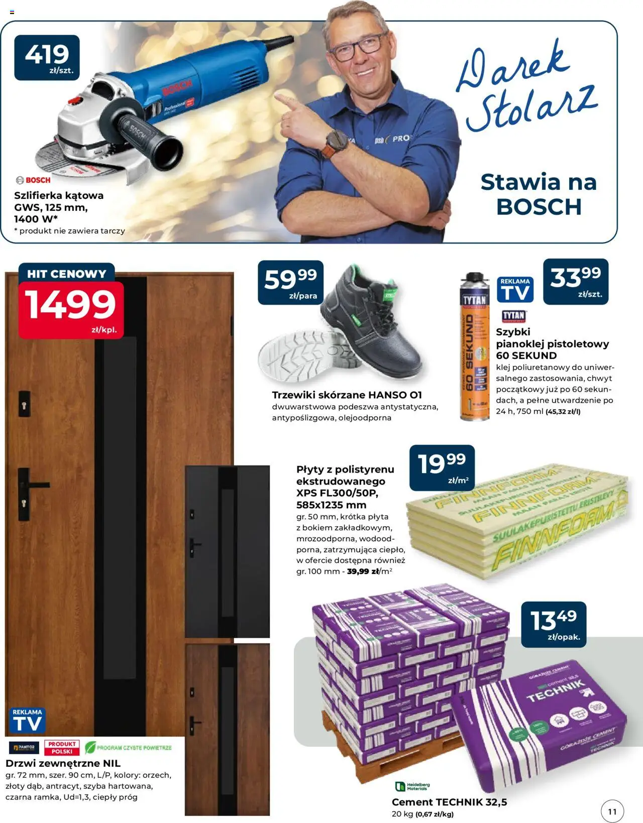 Mrówka Gazetka - Malbork od 11.09.2025 | Strona: 11 | Produkty: Plyty, Szlifierka