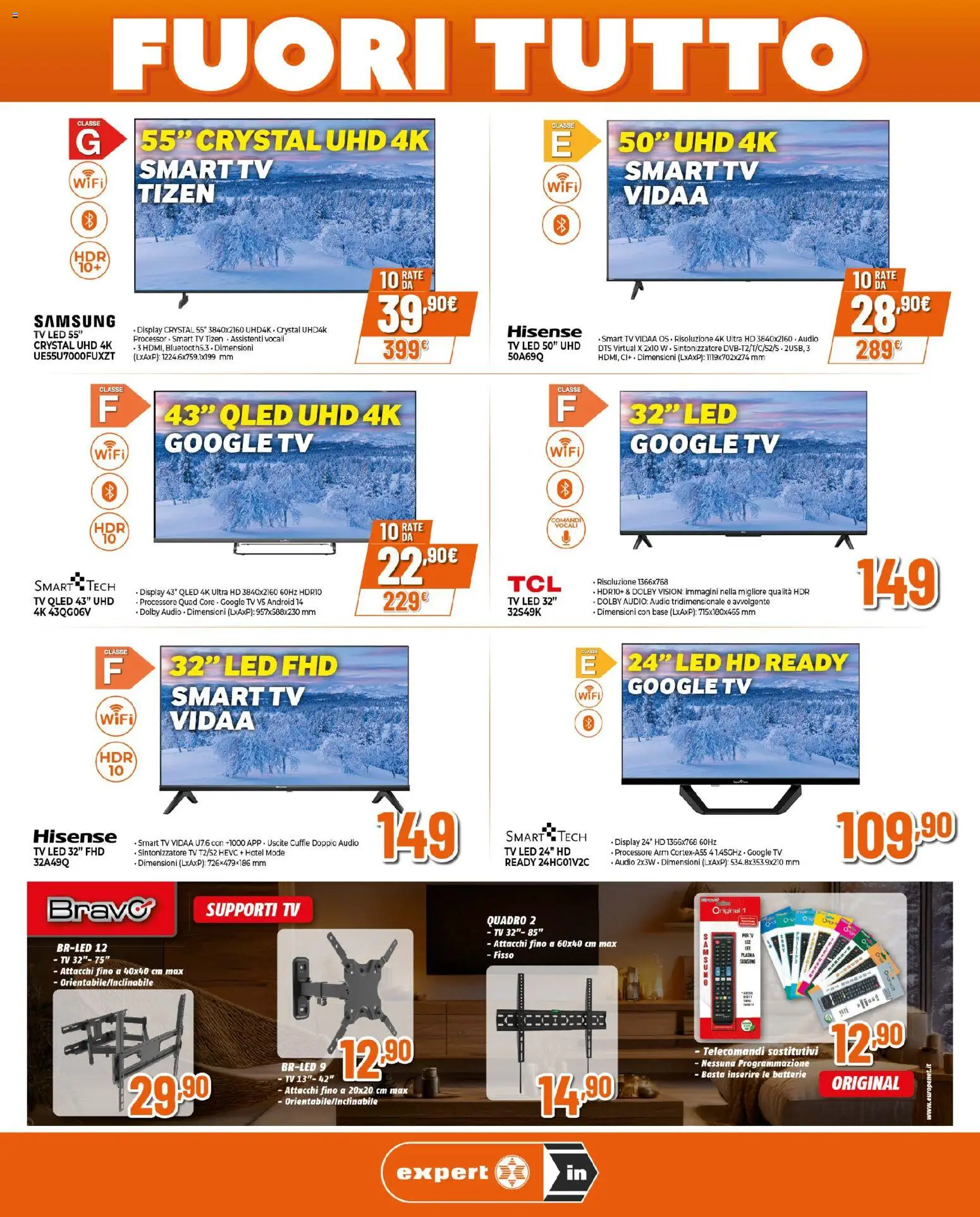 Volantino Ipercoop del 15.01.2026 | Pagina: 3 | Prodotti: smart TV, TV, Audio, Cuffie