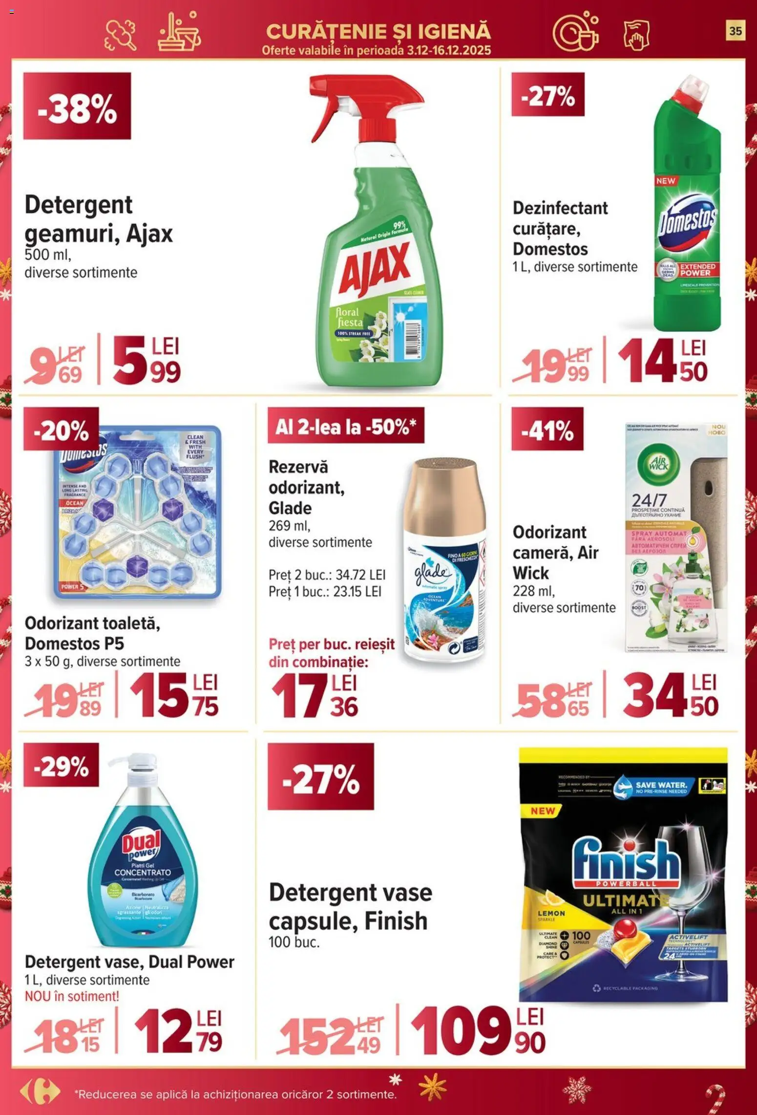 Noul catalog Carrefour – valabil de la 03.12.2025 | Pagină: 35 | Produse: Pomelo, Detergent