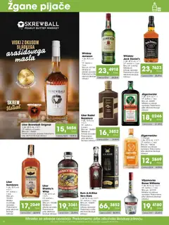 Tuš katalog akcije – veljaven od 07.12.2025 | Stran: 18 | Izdelki: Kos, Viski