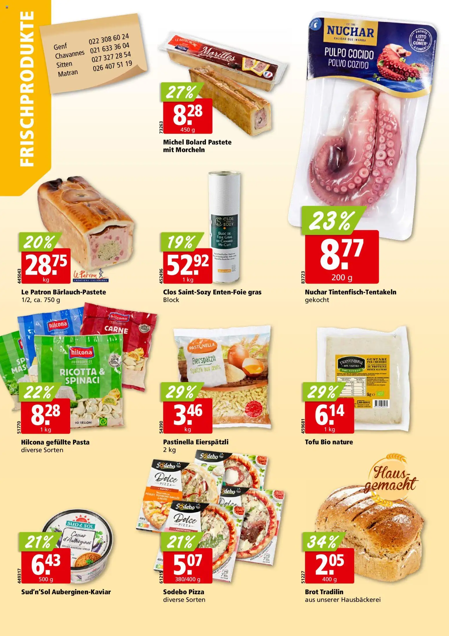 Aligro aktionen Chavannes, Matran, Genf, Sitten – gültig ab 06.04.2026 | Seite: 12