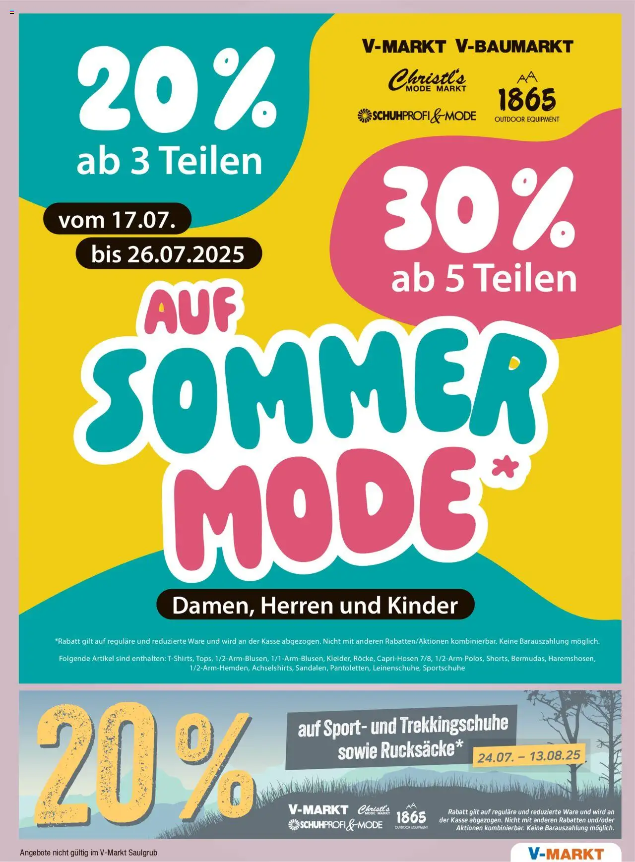 V-Markt - Oberpfalz - gültig ab dem 24.07.2025 | Seite: 17