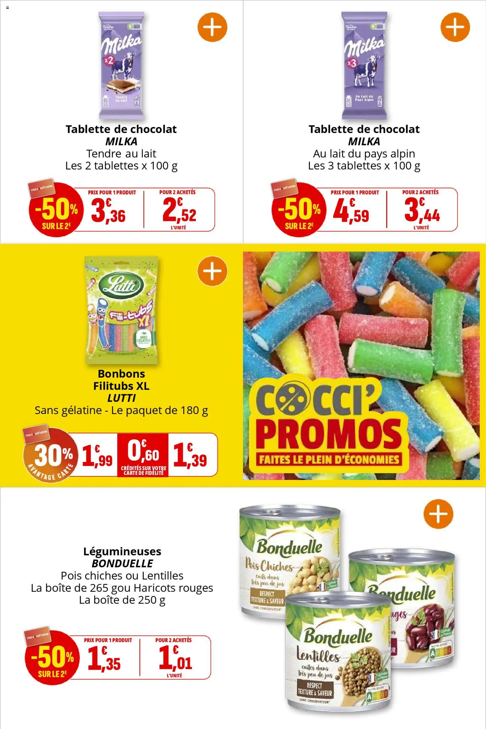 {H1} | Page: 22 | Produits: Tablette, Pois, Chocolat, Bonbons