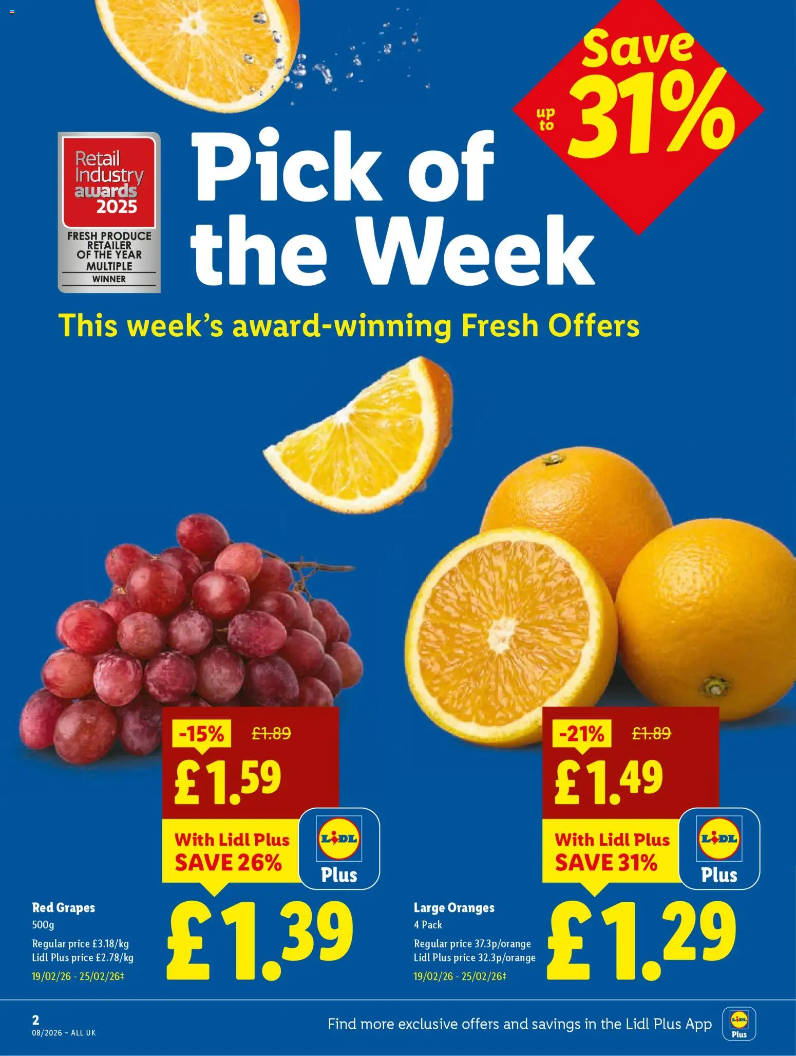 {H1} | Page: 2 | Products: Hamburger, Oranges