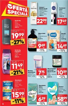 Ofertele Profi valabile de la 01.10.2025 | Pagină: 12 | Produse: Balsam, Săpun, Biscuiți, Scutece