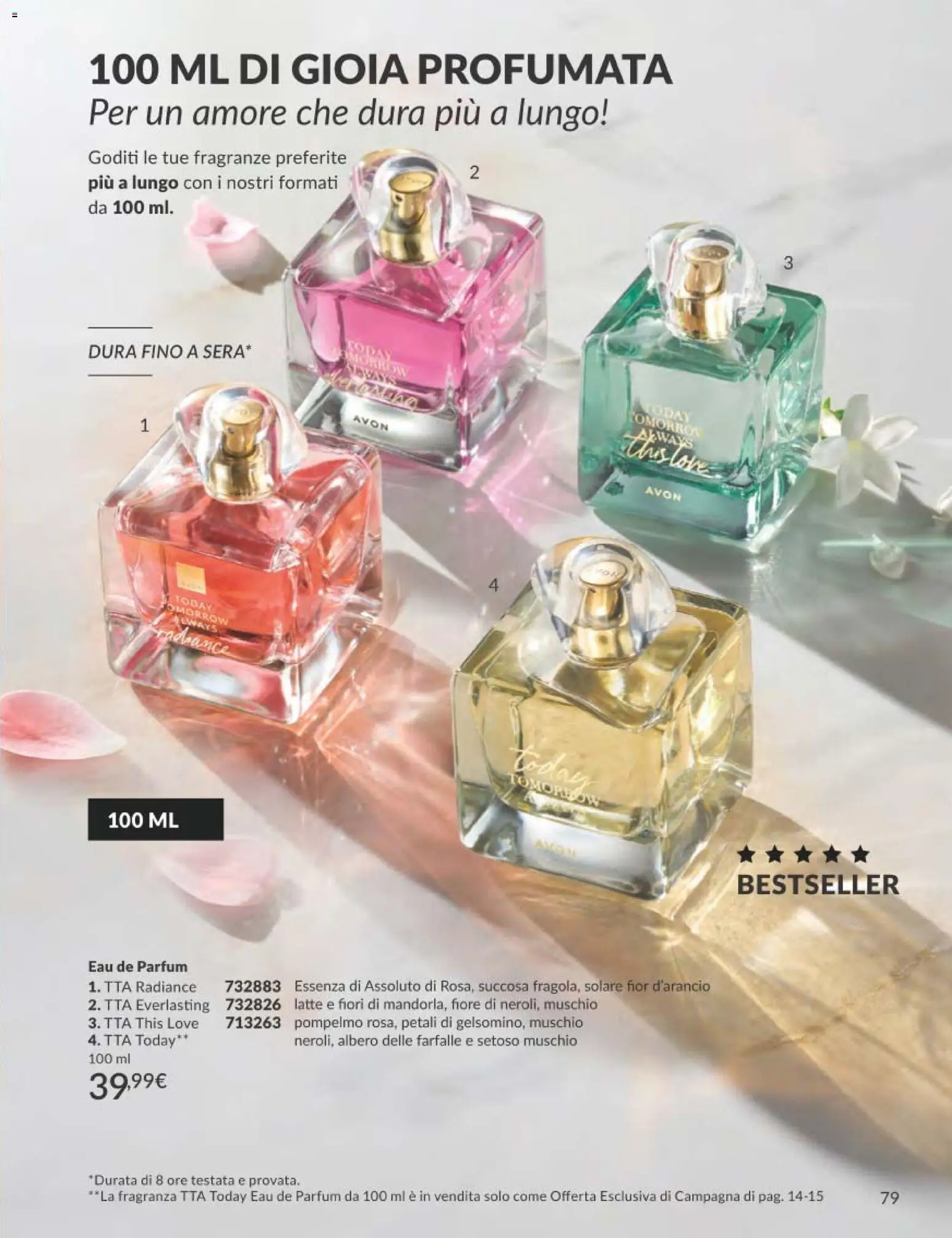 Volantino Avon del 01.02.2026 | Pagina: 79 | Prodotti: Pompelmo, Latte, Fragranza