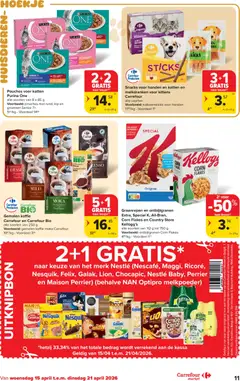 Carrefour market folder week 16 - Voorbeeld van een folder van Carrefour market, geldig van 15.04.2026 | Pagina: 11 | Producten: Csirkecombfile, Kip, Vitamine D, Snacks
