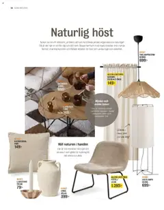 Mio reklamblad aktuell från 01.09.2025 | Sida: 30 | Produkter: Golvlampa, Gardin, Fåtölj, Häll