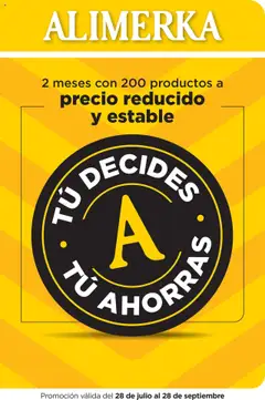 Vista previa Alimerka folleto válido desde el 28.07.2025
