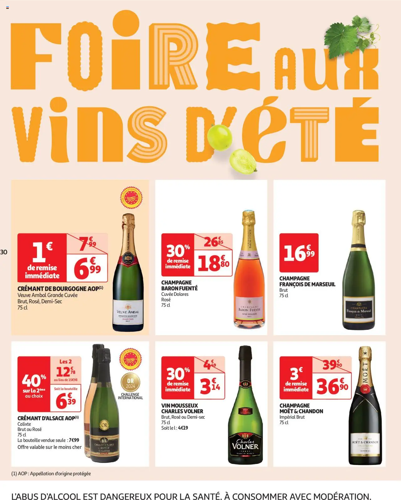  | Page: 30 | Produits: Vin mousseux, Mousseux, Crémant, Vin
