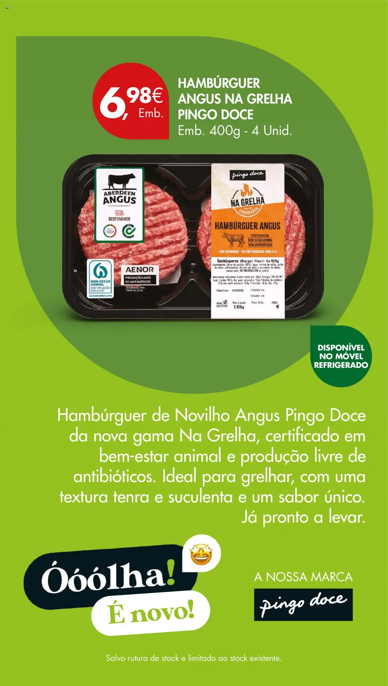 Pingo Doce folheto │ válido de 05.08.2025 | Página: 25 | Produtos: Hambúrguer, Leite