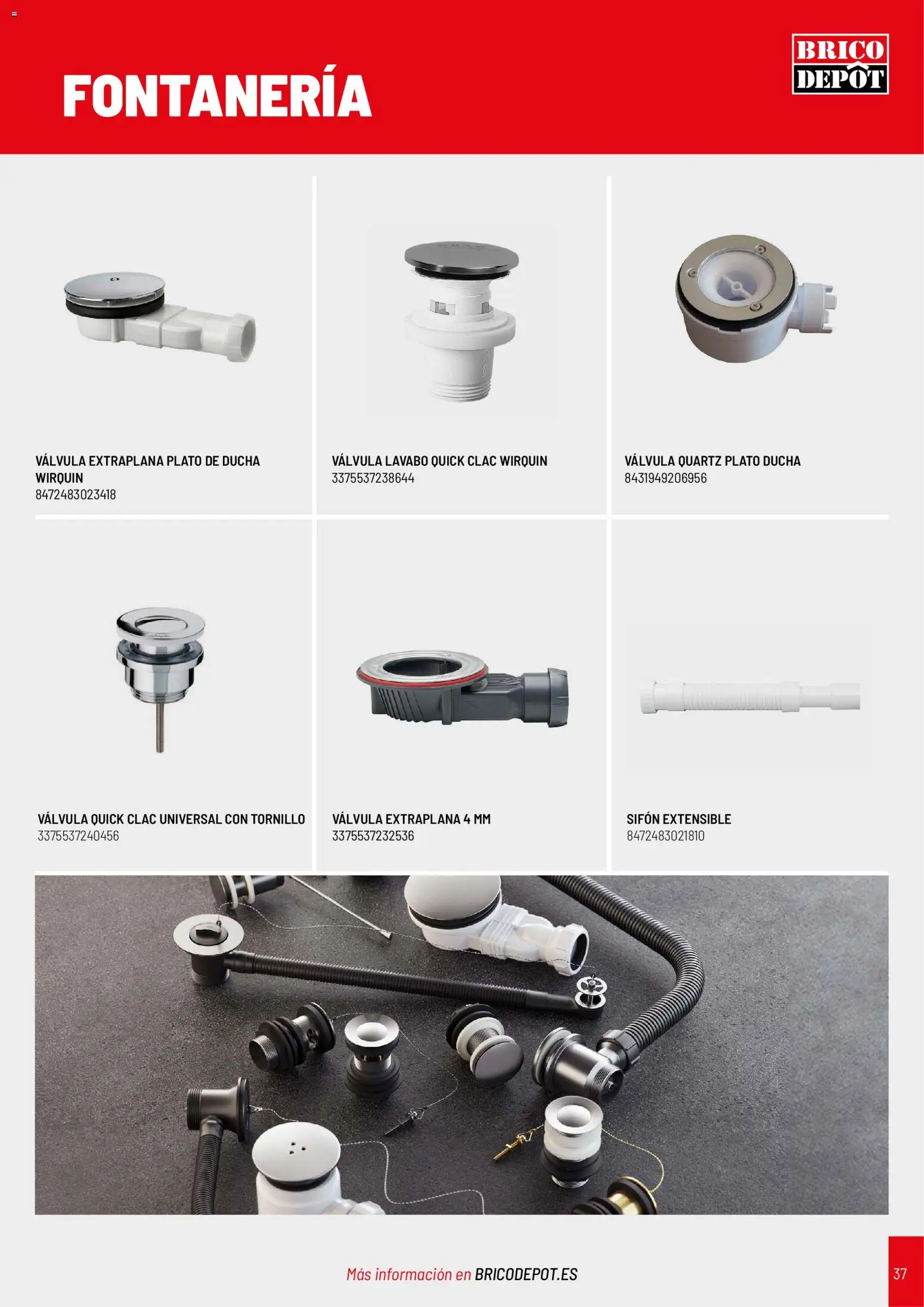 Brico Depôt Baños │ válido desde el 02.01.2026 | Página: 37 | Productos: Lavabo, Ducha