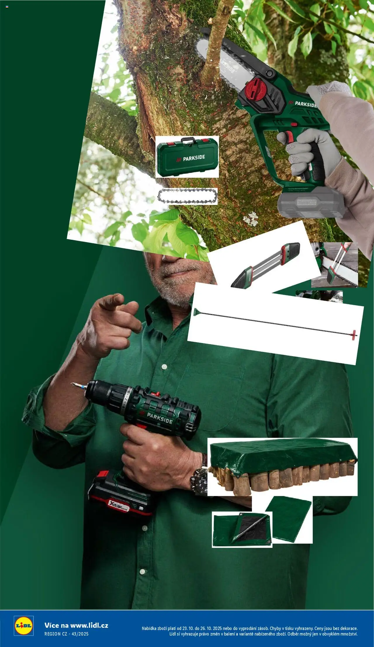 Lidl leták - Spotřební zboží od 20.10.2025 | Strana: 24 | Produkty: Parkside, Pila
