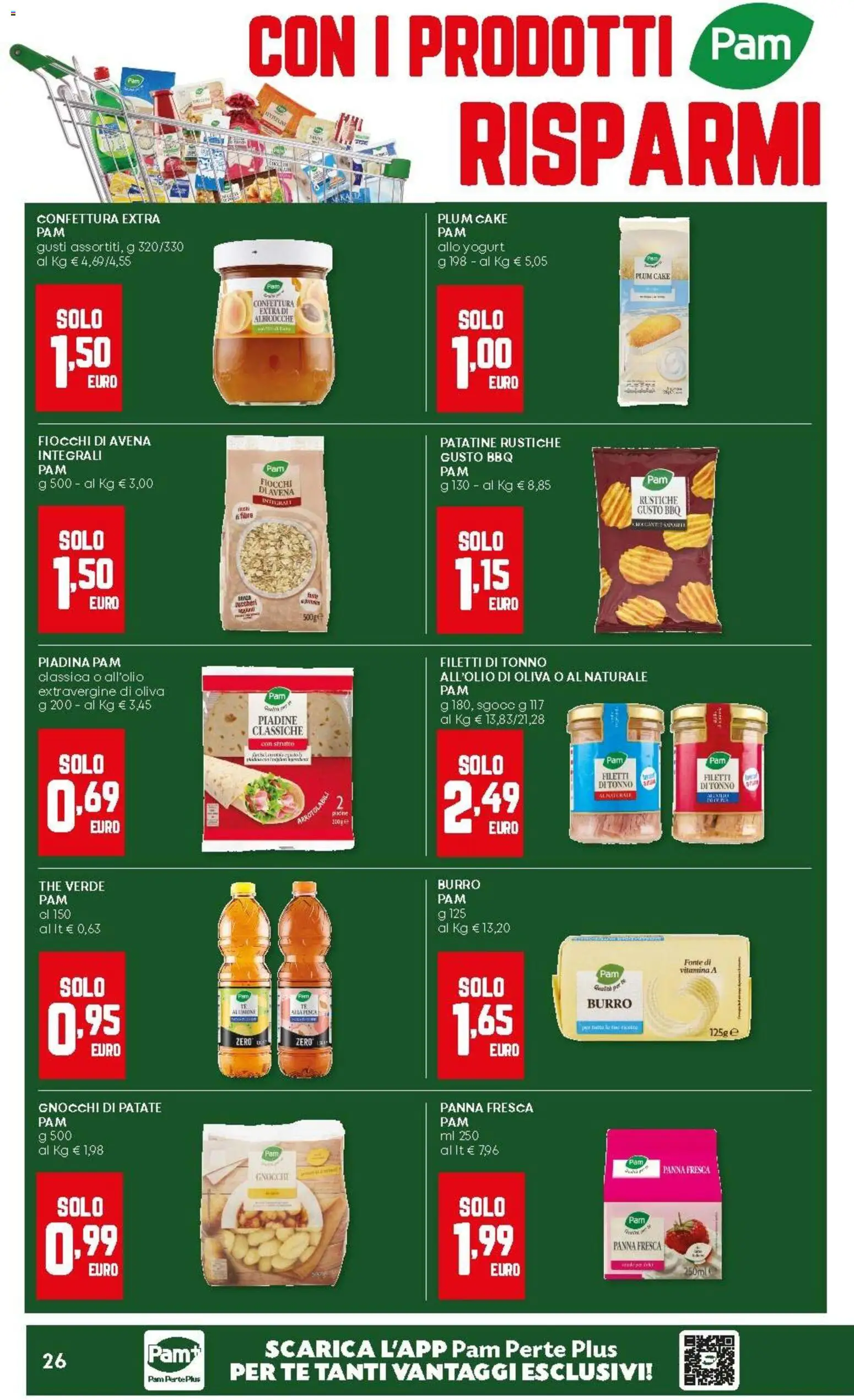 Volantino Panorama del 04.12.2025 | Pagina: 26 | Prodotti: Panna, Patate, The, Albicocche