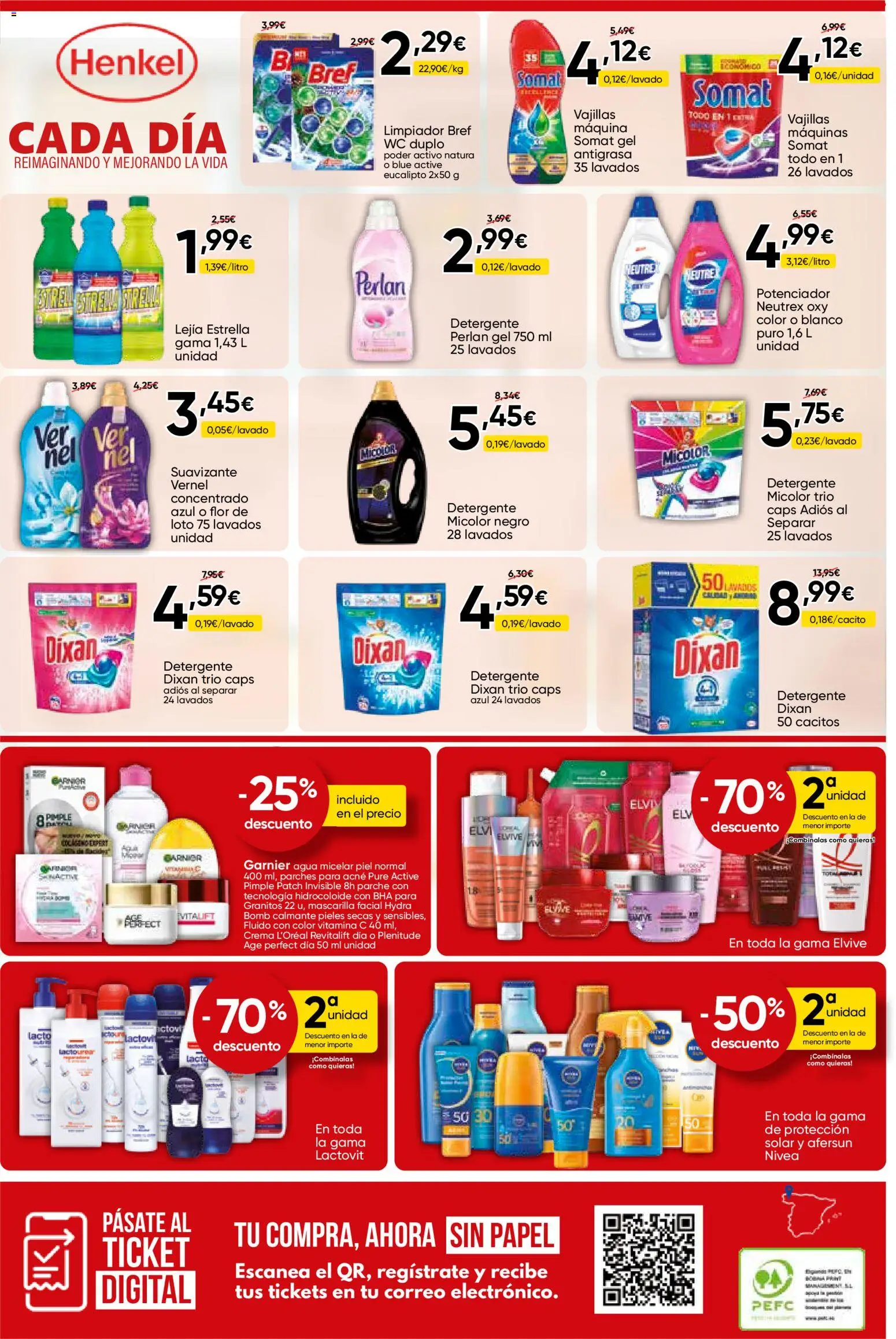 Froiz folleto │ válido desde el 28.04.2026 | Página: 16 | Productos: Agua micelar, Mascarilla facial, Crema, Suavizante