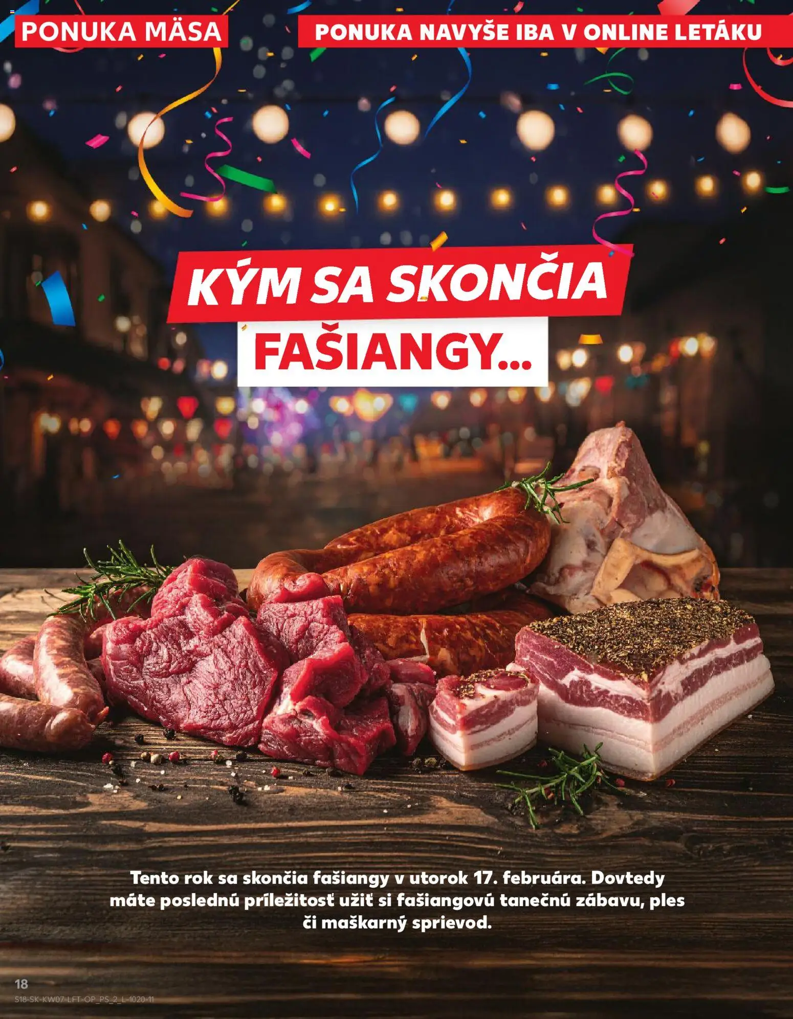 Kaufland SK akciós ujság - amely érvényes a következő dátumtól: 12.02.2026 | Oldal: 18