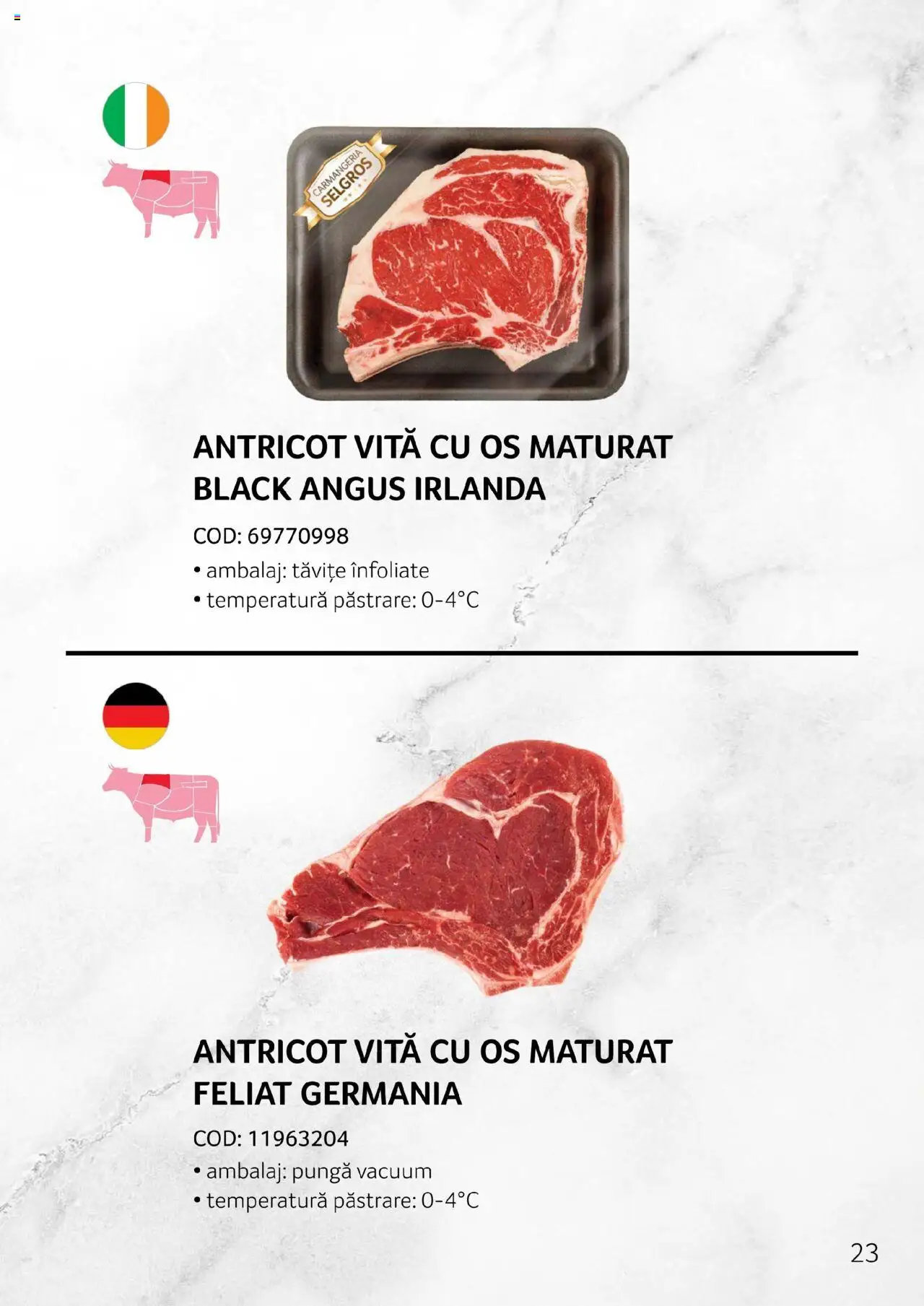 Catalog Selgros - Carne – valabil de la 27.04.2023 | Pagină: 23 | Produse: Pungă